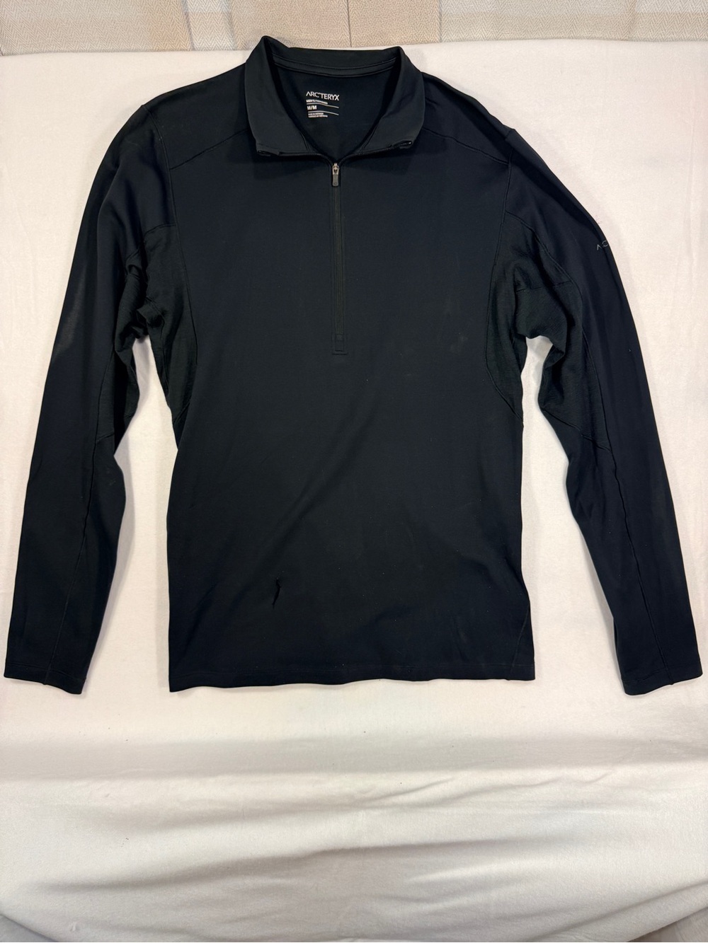 Arc'teryx Black Half-Zip Performance Pullover